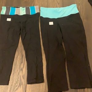 Lululemon legging bundle! Both size 6.